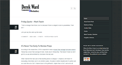 Desktop Screenshot of derek-ward.com
