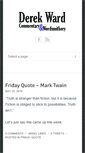 Mobile Screenshot of derek-ward.com